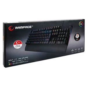 Rampage RMK-GX9 PULSAR Gaming Keyboard