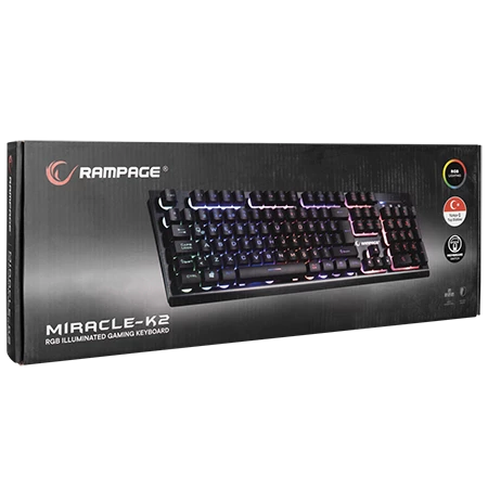 Rampage MIRACLE K2 Gaming Keyboard