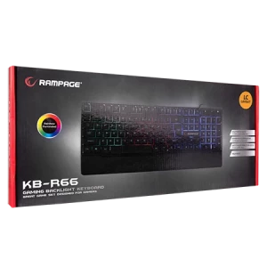 Rampage KB-R66 BUBBLE Gaming Keyboard