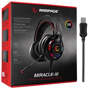 Rampage Miracle-X1 7.1 Gaming Headset