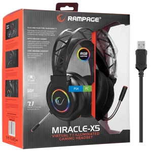 Rampage Miracle-X5 7.1 Gaming Headset
