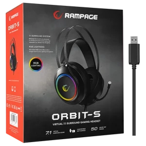 Rampage RM-K45 ORBIT-S 7.1 RGB Gaming Headset