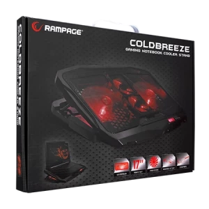 Rampage AD-RC4 COLDBREEZE Gaming Cooling Pad