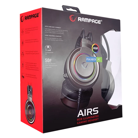 Rampage RM-X5 AIRS Gaming Headset