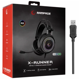 Rampage G7 X-Runner RGB 7.1 Gaming Headset